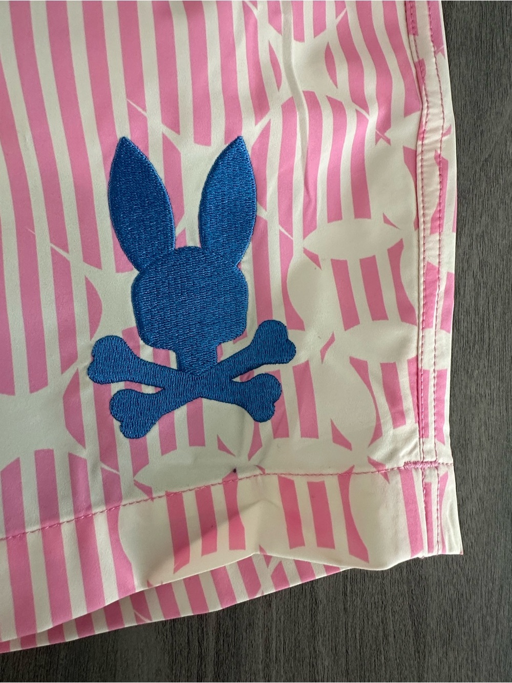 Psycho Bunny Swim Shorts Begonia Pink 5” - Picture 5 of 9